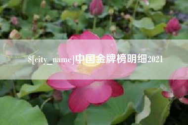 天津中国金牌榜明细2021