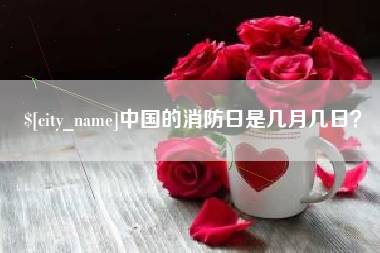 天津中国的消防日是几月几日？