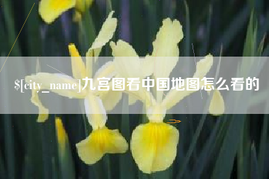 天津九宫图看中国地图怎么看的