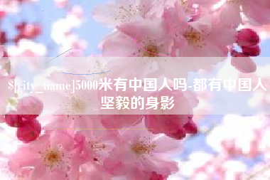 天津5000米有中国人吗-都有中国人坚毅的身影
