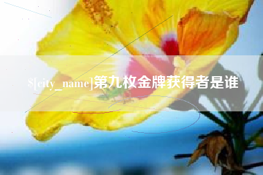 天津第九枚金牌获得者是谁