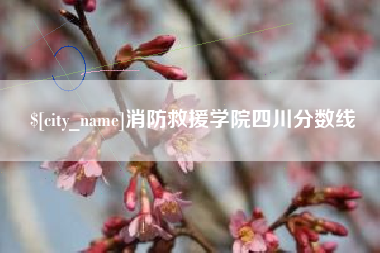 天津消防救援学院四川分数线