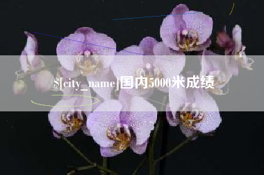 天津国内5000米成绩