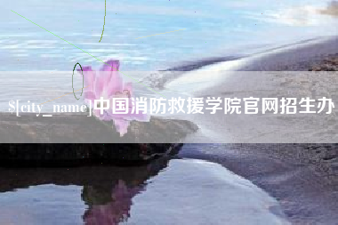 天津中国消防救援学院官网招生办