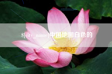天津中国地图白色的