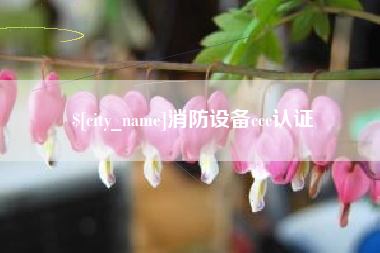 天津消防设备ccc认证