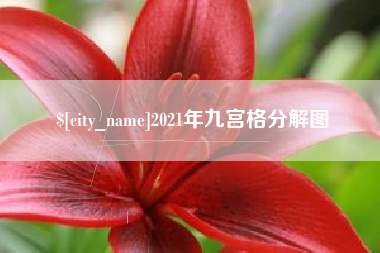 天津2021年九宫格分解图