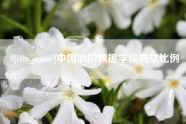 天津中国消防救援学院男女比例