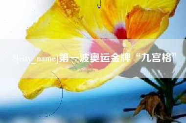 天津第一波奥运金牌“九宫格”
