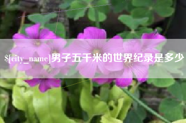 天津男子五千米的世界纪录是多少