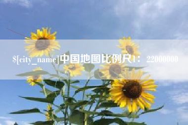 天津中国地图比例尺1：22000000