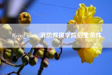 天津消防救援学院招生条件