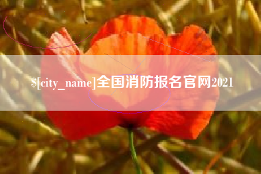 天津全国消防报名官网2021